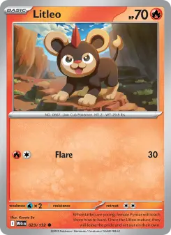 Litleo, Mega Evolution 023