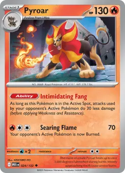 Pyroar, Mega Evolution 024