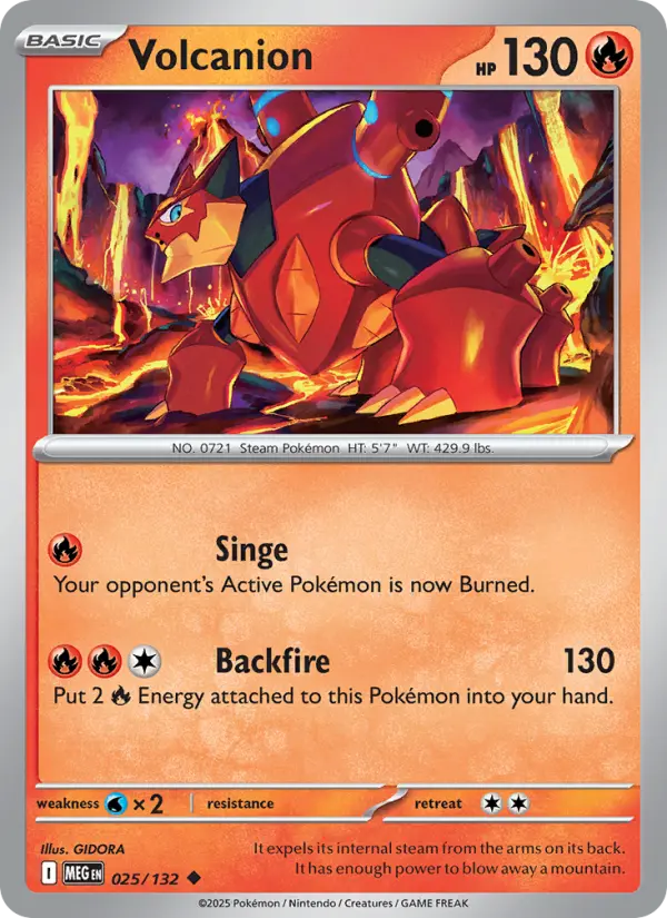 Volcanion, Mega Evolution 025