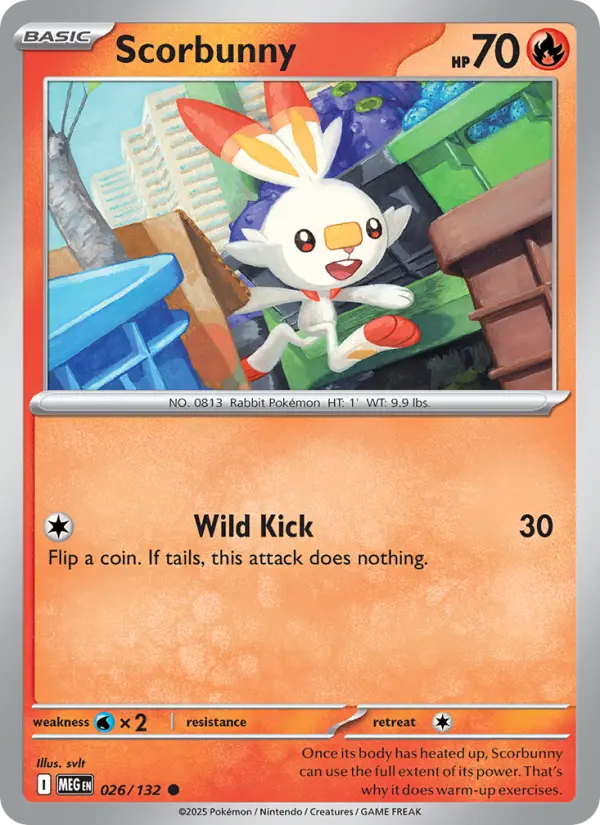 Scorbunny, Mega Evolution 026