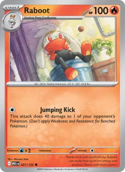 Raboot, Mega Evolution 027