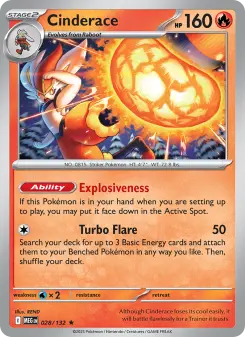 Cinderace, Mega Evolution 028