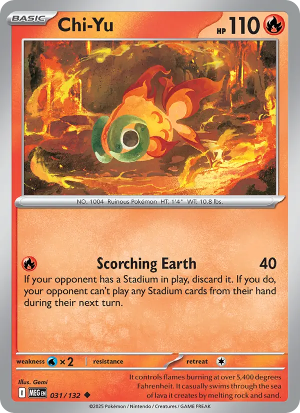 Chi-Yu, Mega Evolution 031