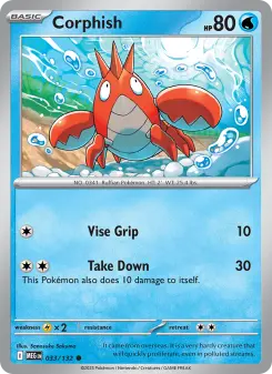Corphish, Mega Evolution 033