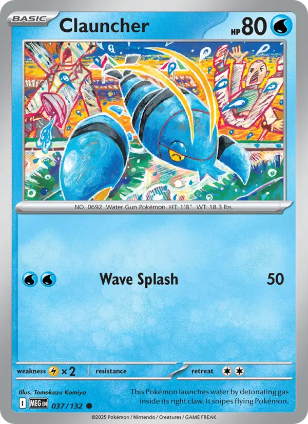 Clauncher, Mega Evolution 037