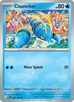 Clauncher, Mega Evolution 037