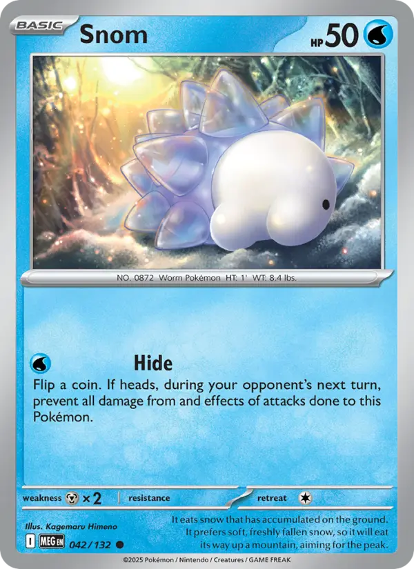 Snom, Mega Evolution 042