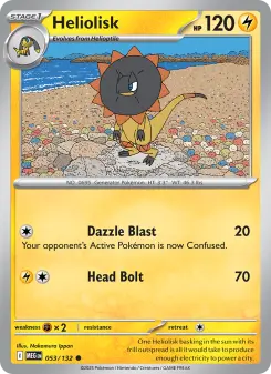 Heliolisk, Mega Evolution 053