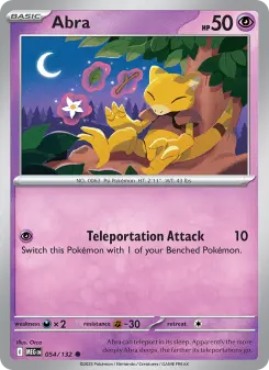 Abra, Mega Evolution 054