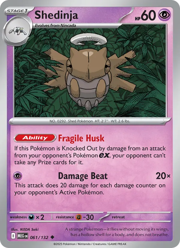 Shedinja, Mega Evolution 061