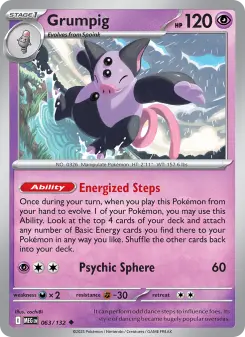 Grumpig, Mega Evolution 063