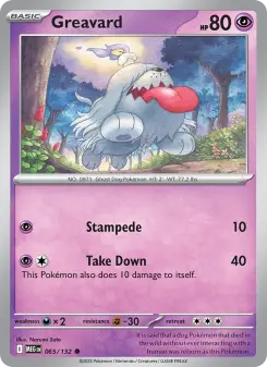 Greavard, Mega Evolution 065