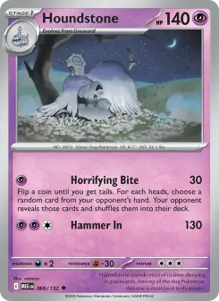 Houndstone, Mega Evolution 066