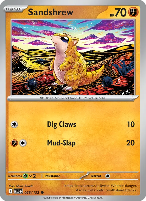 Sandshrew, Mega Evolution 068