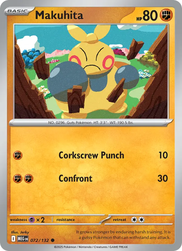 Makuhita, Mega Evolution 072
