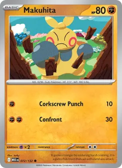 Makuhita, Mega Evolution 072