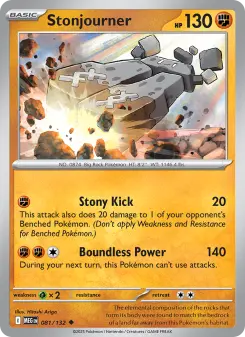 Stonjourner, Mega Evolution 081
