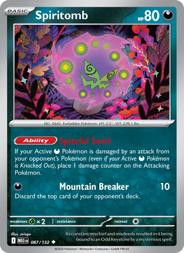 Spiritomb, Mega Evolution 087