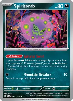 Spiritomb, Mega Evolution 087