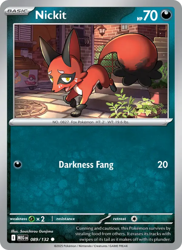 Nickit, Mega Evolution 089