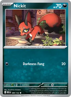 Nickit, Mega Evolution 089