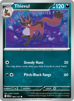 Thievul, Mega Evolution 090