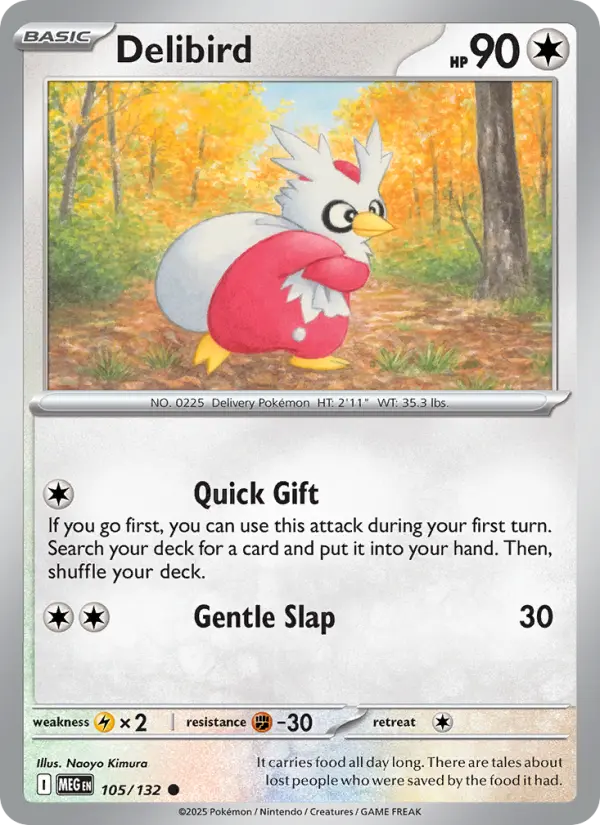 Delibird, Mega Evolution 105
