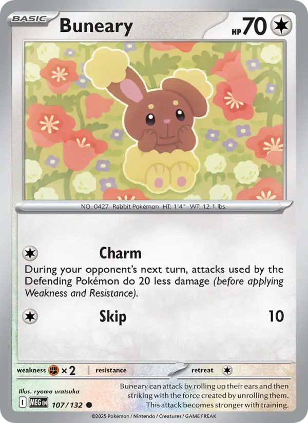 Buneary, Mega Evolution 107