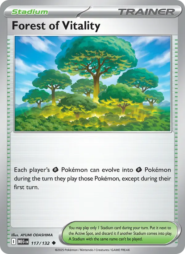 Forest of Vitality, Mega Evolution 117