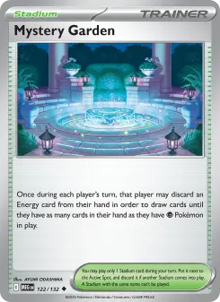 Mystery Garden, Mega Evolution 122