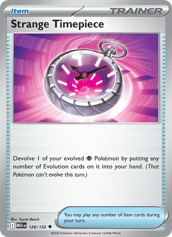 Strange Timepiece, Mega Evolution 128