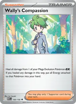 Wally's Compassion, Mega Evolution 132