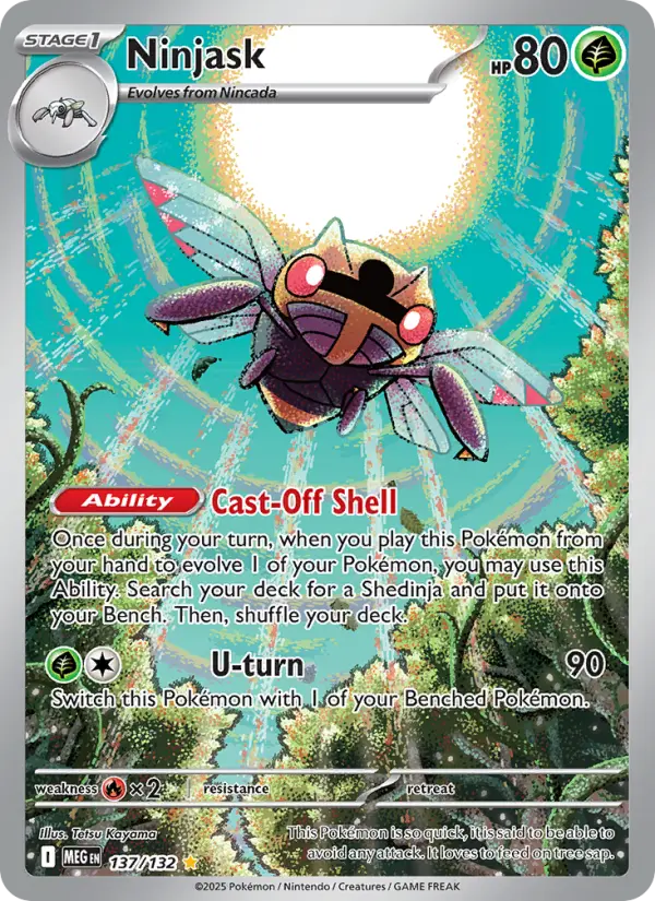 Ninjask, Mega Evolution 137