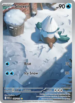 Snover, Mega Evolution 140