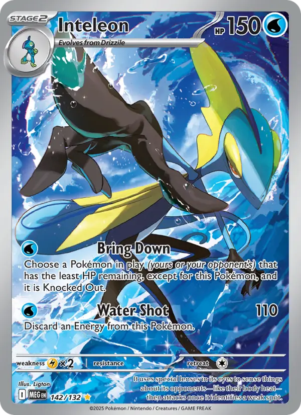 Inteleon, Mega Evolution 142