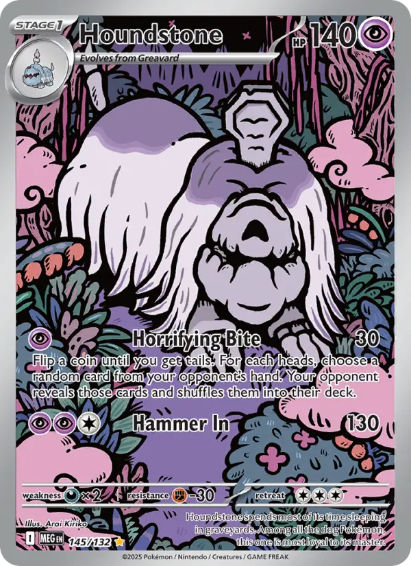 Houndstone, Mega Evolution 145