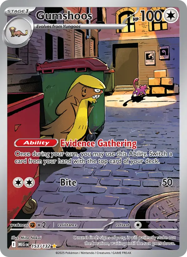 Gumshoos, Mega Evolution 153