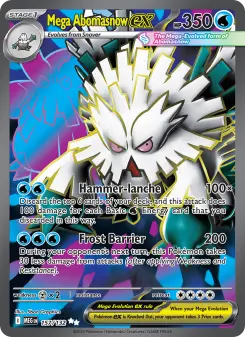 Mega Abomasnow ex, Mega Evolution 157