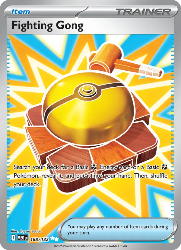 Fighting Gong, Mega Evolution 168
