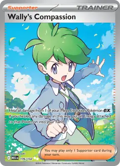 Wally's Compassion, Mega Evolution 176