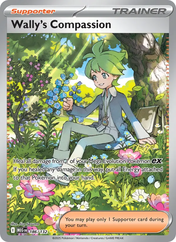 Wally's Compassion, Mega Evolution 186