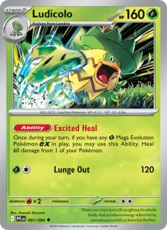Ludicolo, Phantasmal Flames 007