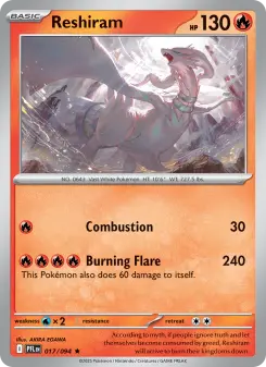 Reshiram, Phantasmal Flames 017