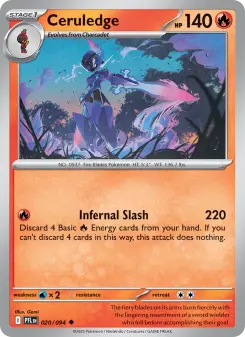 Ceruledge, Phantasmal Flames 020