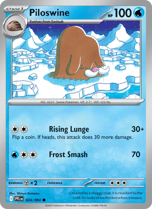 Piloswine, Phantasmal Flames 024