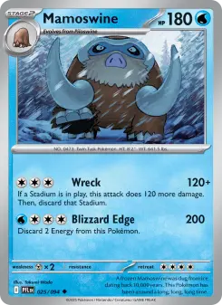 Mamoswine, Phantasmal Flames 025