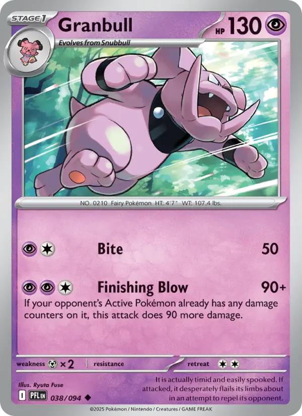Granbull, Phantasmal Flames 038