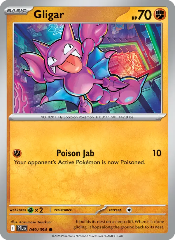 Gligar, Phantasmal Flames 049