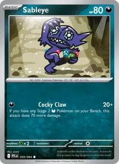 Sableye, Phantasmal Flames 059