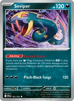 Seviper, Phantasmal Flames 062